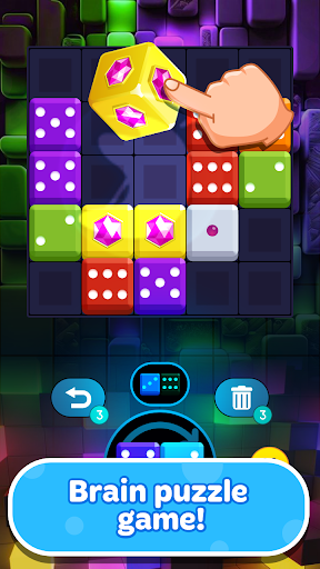 Screenshot Dice Puzzle - Merge color