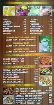 City Park Cafe menu 8