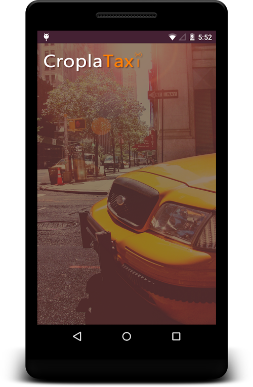 Android application CroplaTaxi - Passenger App screenshort