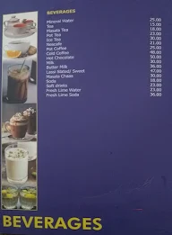 The Ladies Club menu 1