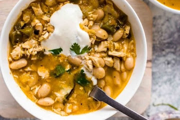 Spicy White Chicken Chili Recipe
