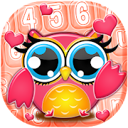 Cute Owl Emoji Keyboard  Icon