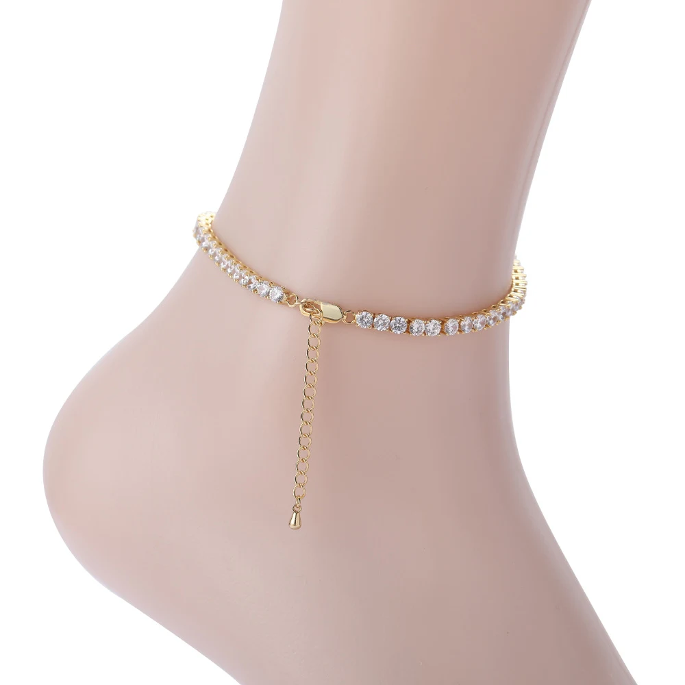 Title 9, Anklet femme style hip hop européen, laccessoi...