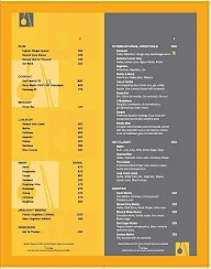 Sante - Novotel menu 1