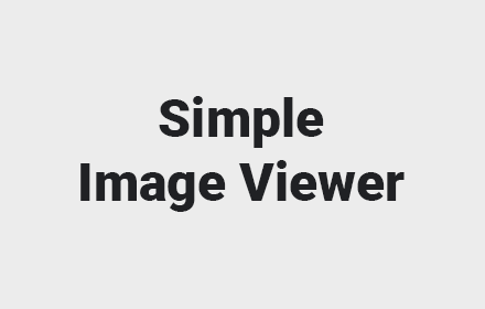 Simple Image Viewer small promo image