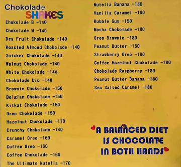 Hi Momos menu 