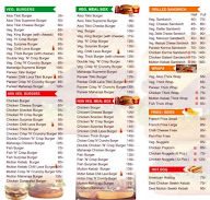 Burger Pizza World menu 2