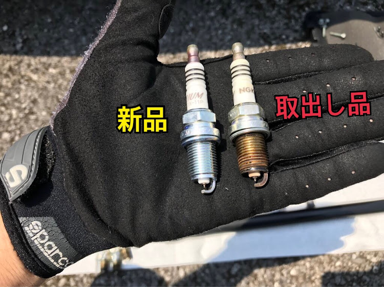 MR-Sの初エンジンいじり・点火プラグ交換・NGKイリジウムmax・トヨタMR-S・MR2spyderに関するカスタム事例の投稿画像6枚目