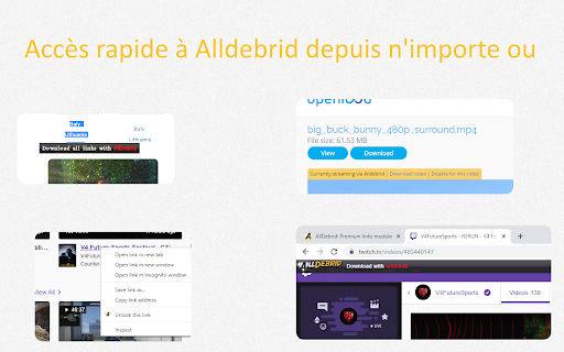 AllDebrid Extension