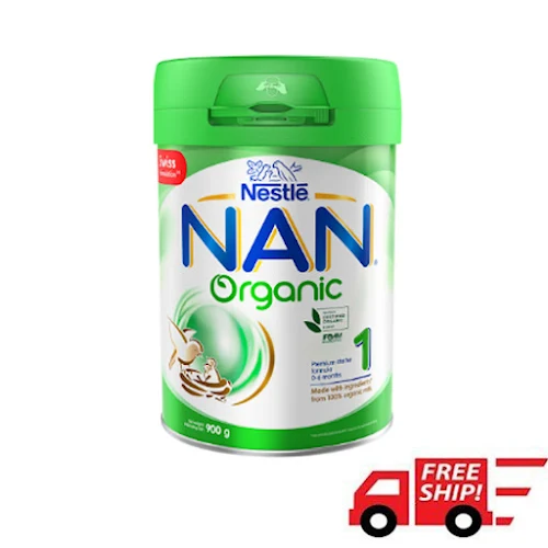 Sữa bột Nestlé NAN ORGANIC 1 (900g) - (Date 15/08/2024)