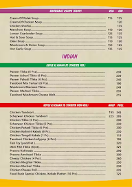 Food Rush menu 1