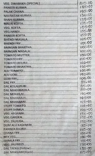 Hotel Dwaraka menu 4