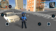 US Police Stickman Vegas Rope Hero City Gangster 2のおすすめ画像3