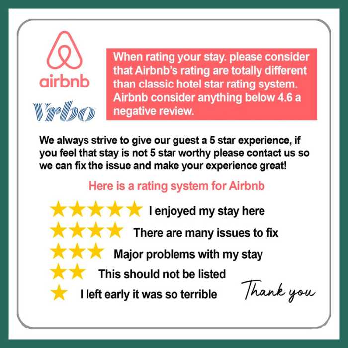 airbnb star rating