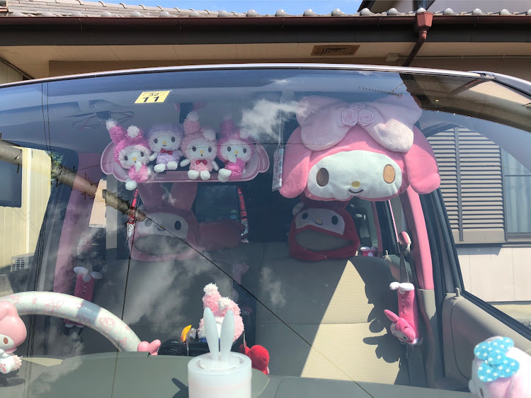 【434】《関西 引き取り》 子供車 mymelody マイメロディー ピンク系