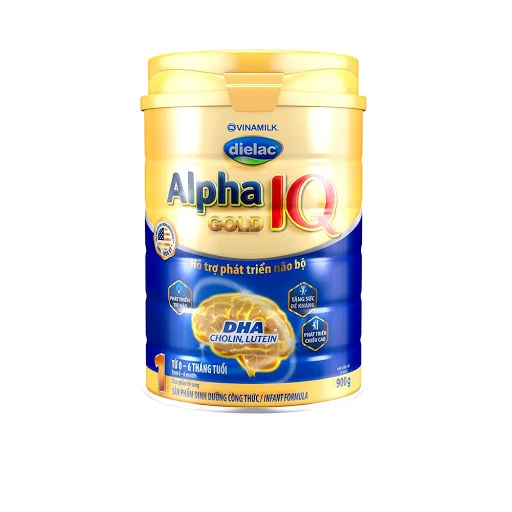 Sữa bột Vinamilk Dielac Alpha Gold IQ 1 900g