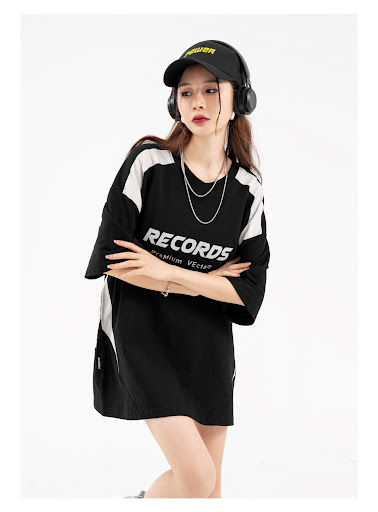 Title 9, Deconstruct Patchwork Assorted Colors Printed S...