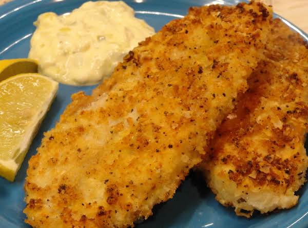 Lemon Pepper Panko Crusted Fish image