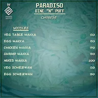 Paradiso menu 8