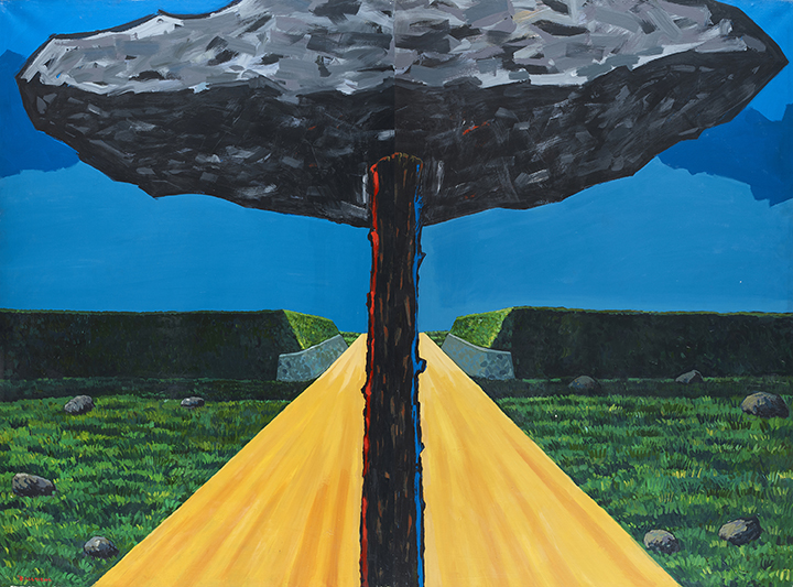 통일로,_1992,_Acrylic_on_canvas,_260.6x194cm_.jpg