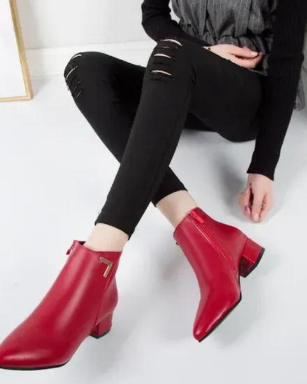 2023 Winter Shoes Women Boots Fashion Waterproof Booties ... - 2