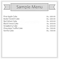 Sapna Bakery menu 1