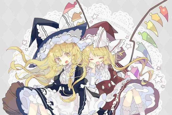 「東方×からぴち」のメインビジュアル