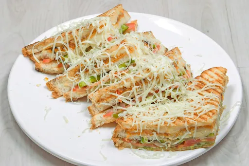 Veggie Cheese Grilled Sandwich