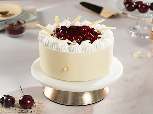 White Forest Cake