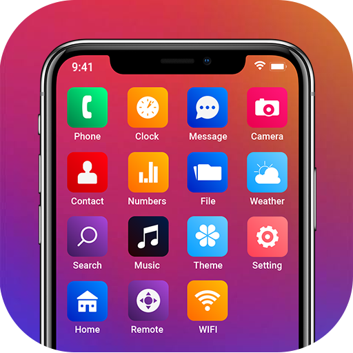 I Launcher X Launcher With OS12 Style Theme