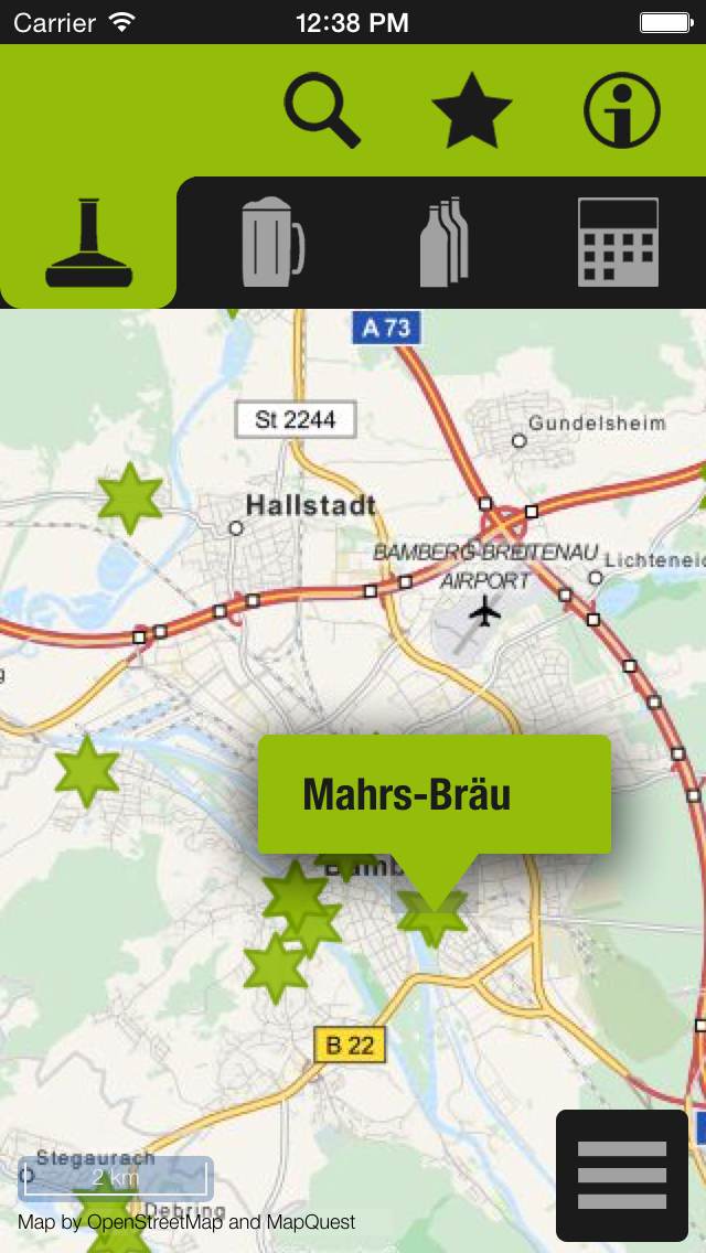 Brauereiatlas Bayern Screen 1