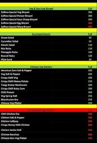 Bawarchi Uttrakhand menu 2