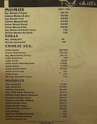 Red Chilli Plus menu 1