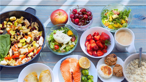 Fiber Rich Diet Plan: high protein low carb breakfast from balanced protein diet...