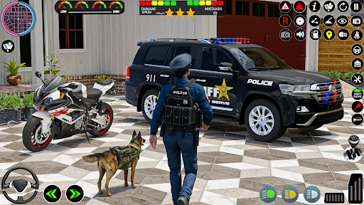 Screenshot Police Car Chase Game 3D Sim