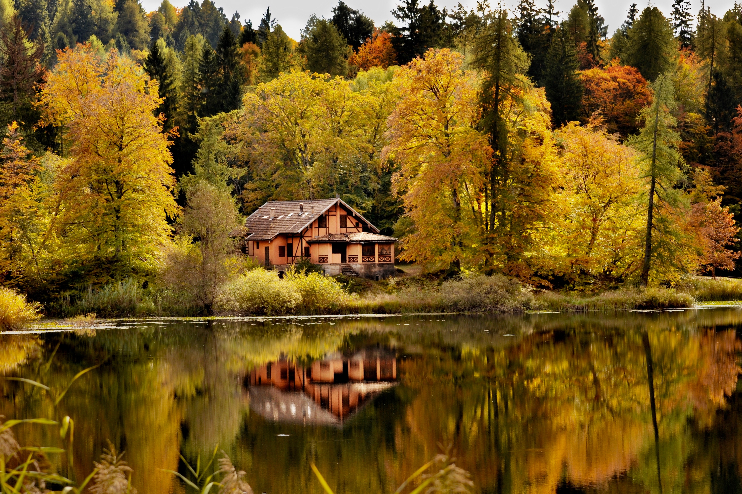 Autunno sul Lago di Cei di giuseppedangelo