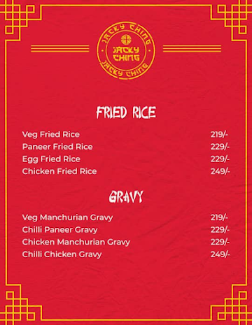 Jacky Ching menu 