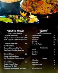 Nakshatra by Aghraharam menu 5
