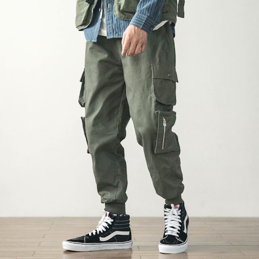 Title 7, Mens Trendy Brand Overalls Loose Trousers Comf...