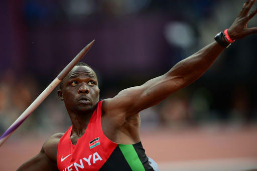 African record and Commonwealth record holder Julius Yego