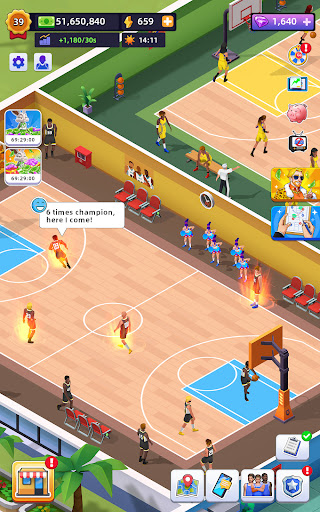 Screenshot Idle Basketball Arena Tycoon