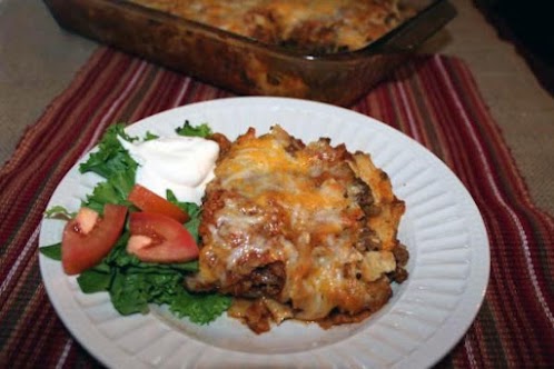 Enchilacomalejita Casserole (Mexican Casserole)