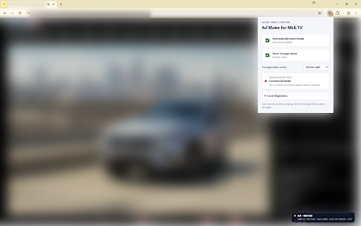 Ad Muter for MLB.TV screenshot 1