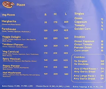 Wooden Spoon menu 