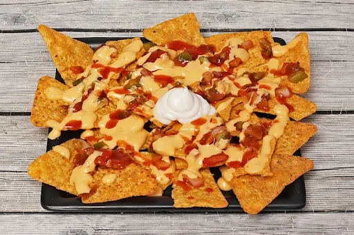 Cheesy Loaded Nachos