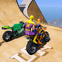 SuperHero Motorbike Mega Ramp