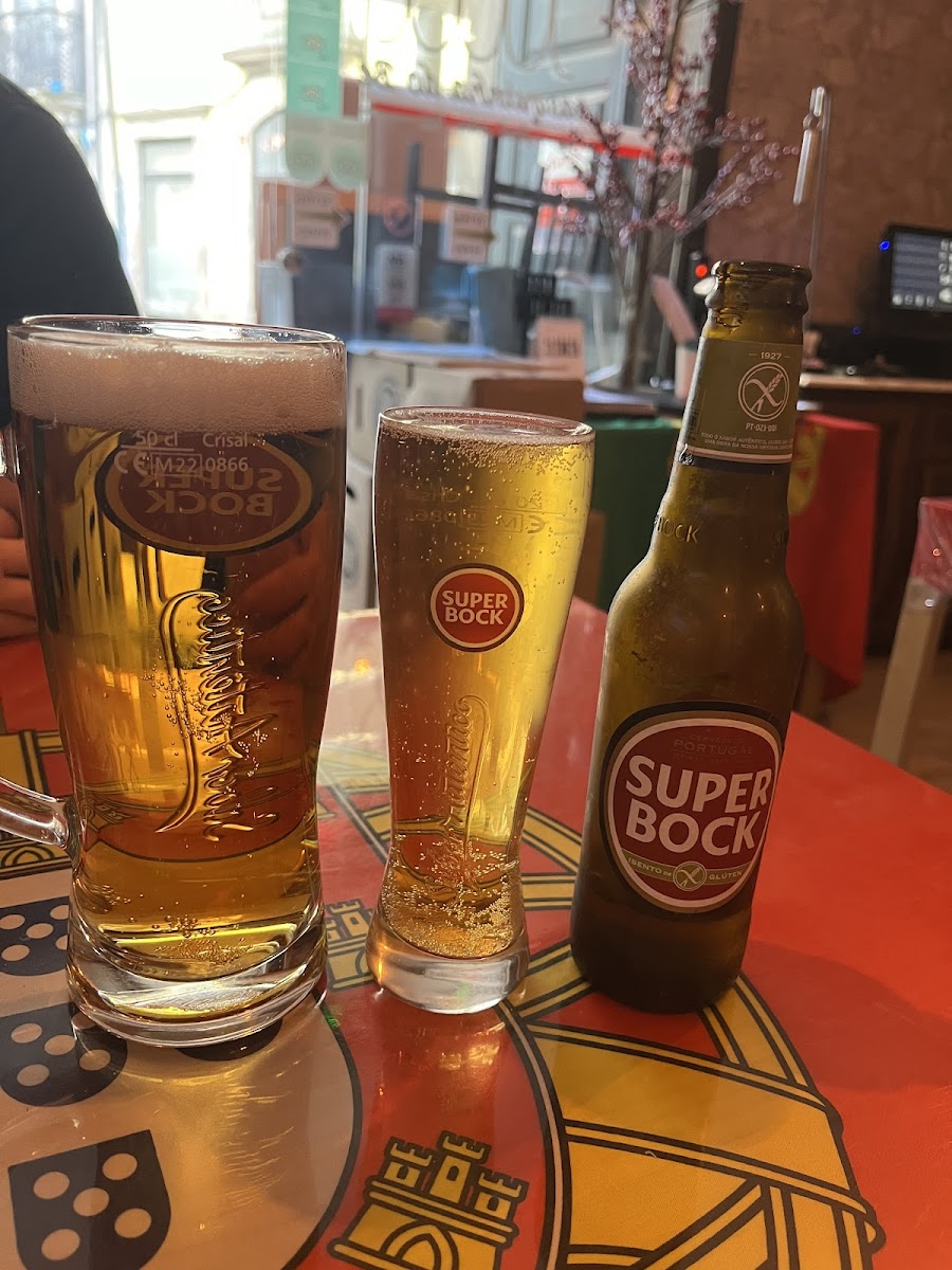 Gluten-Free Beer at Tasquinha do Bé