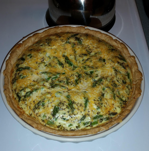 Asparagus Quiche