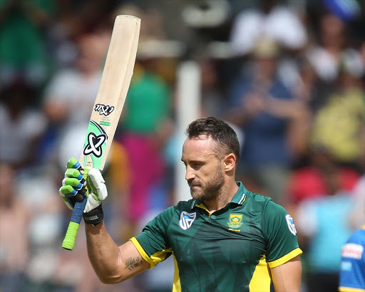 Faf du Plessis of the Proteas. File photo.