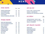 Shakes And Cream menu 1